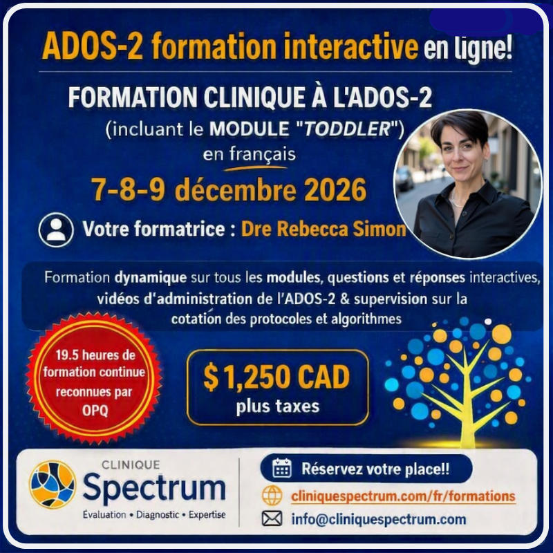 ADOS-2 FR Rebecca 7-9 dec 2026 ADOS-2 FR Rebecca 14-16 Sep 2026